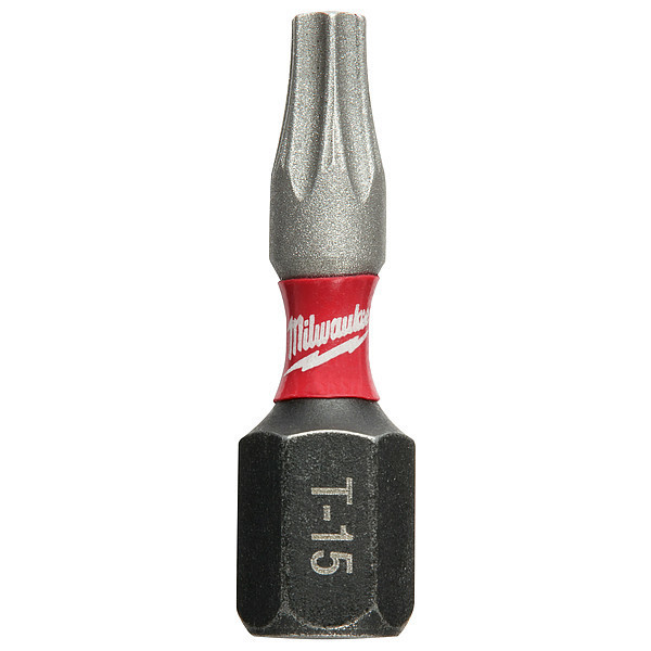 Milwaukee Tool SHOCKWAVE 2-Piece Impact Torx T15 Insert Bits (3 Pack) 48-32-4428