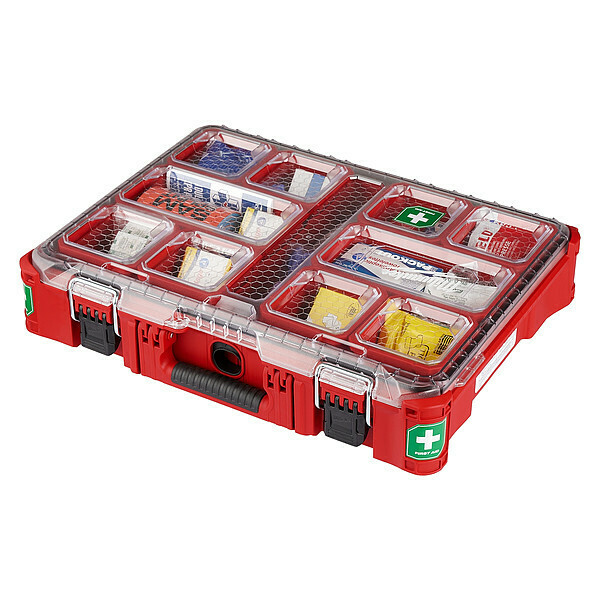Milwaukee Tool First Aid Kit w/House, 192pcs, Class B 48-73-8430C
