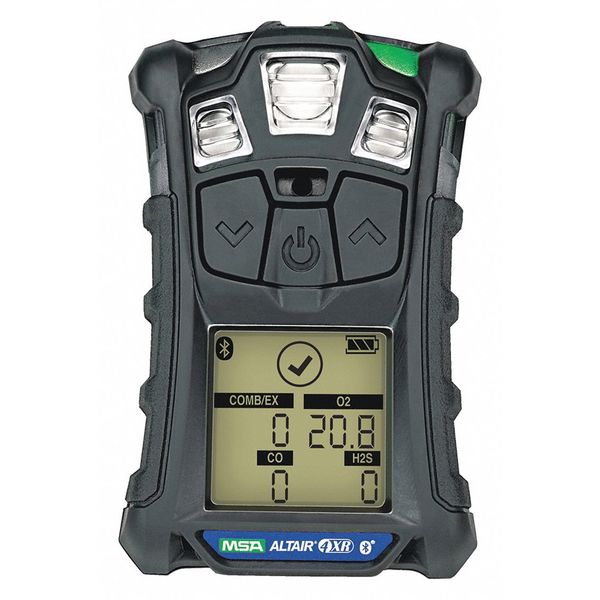 Msa Safety Multi-Gas Detector, 1 day Battery Life, Gray 10178572