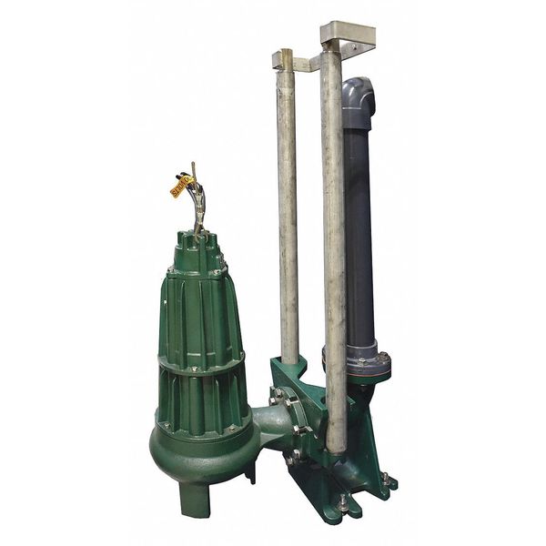 Zoeller Disconnect/Rail System, Cast Iron, 15" L 39-0157