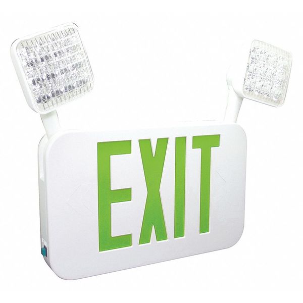 Fulham Exit Sign, Green Letter Color, 3.00W, LED FHEC35GSD