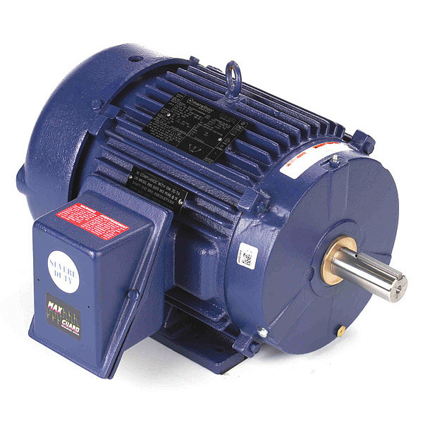 Marathon Motors IEEE 841 Motor, Three Phase, 7 1/2 HP, 1768 Nameplate RPM, 460V AC, 213T Frame 213THFCD9026