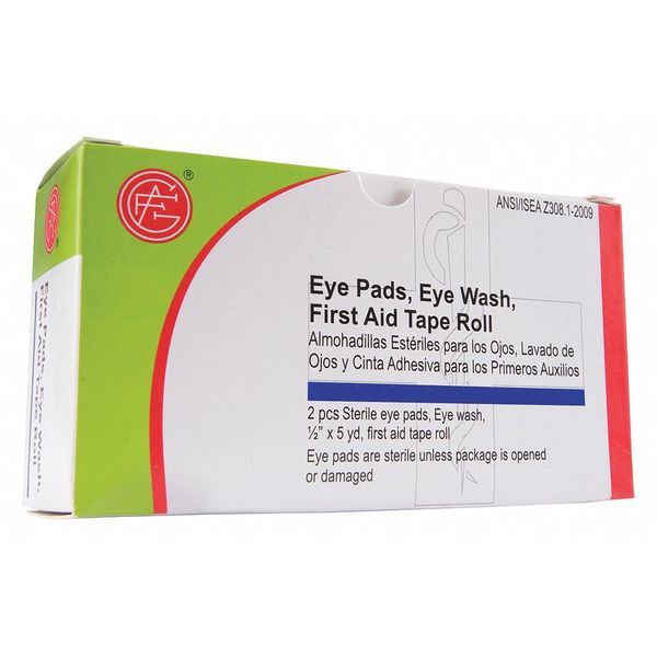 Zoro Select First Aid Kit Refill, Cardboard, 1 Person 9999-1301