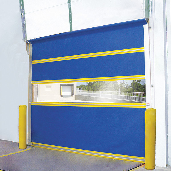 Tmi Curtain Door, 22 oz. Coated PVC, 12 ft. H 999-10346