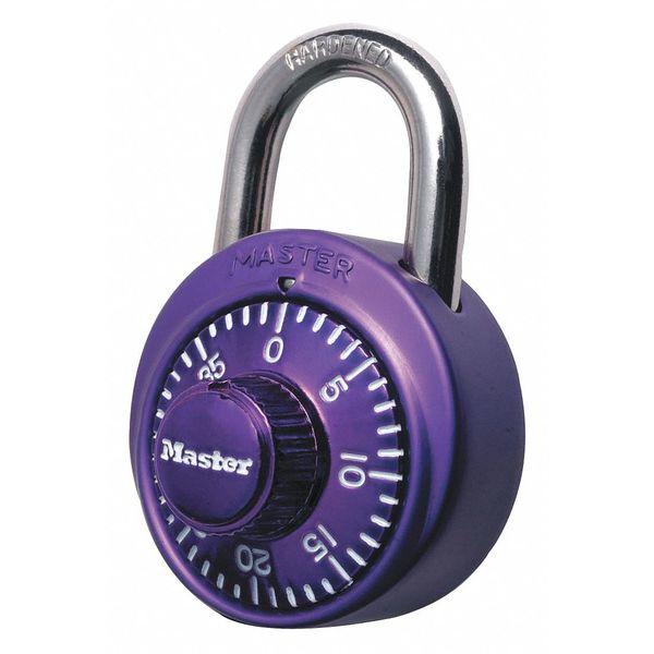 Master Lock Combination Padlock, Number of Dials 1 1526D