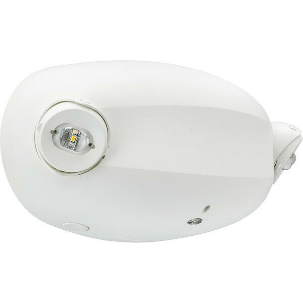 Lithonia Lighting Emergency Light, LED, 9.6VDC, 9-23/32" L ELM2L UVOLT LTP SDRT M12