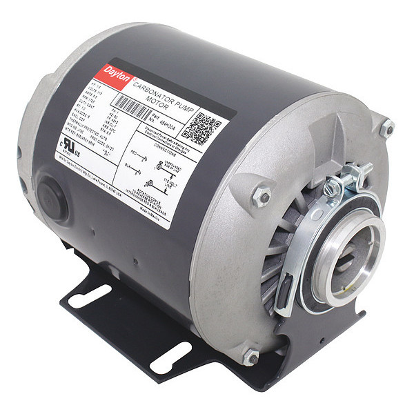 Dayton Carbonator Pump Motor, 1/3 HP, 115V, Hz: 60 484H30