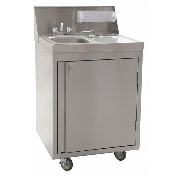 Eagle Group Hand Sink, Stainless Steel, 14" x 10" x 5" PHS-S-C