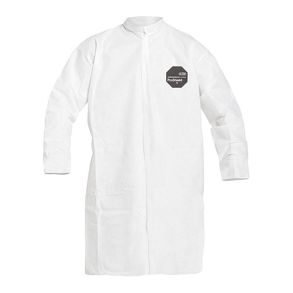 Dupont Disposable Lab Coat, L, White, PK30 PB267SWHLG003000