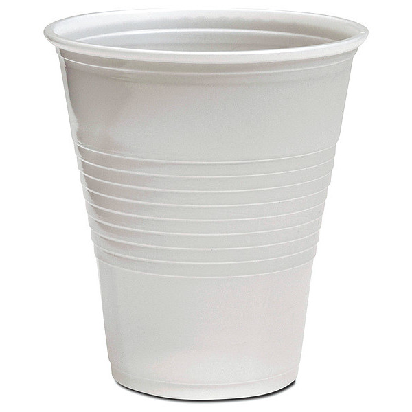 Zoro Select Disposable Cold Cup, Plastic, 12 oz, PK1000 V01958