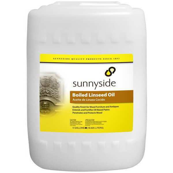 Sunnyside Boiled Linseed Oil, 5 gal. Size, Amber 872G5