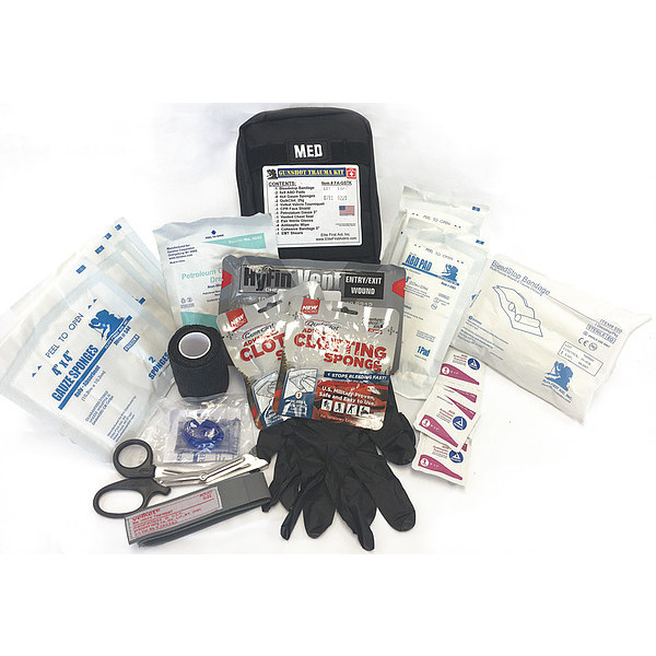 Medsource Stop Bleed Kit, 12 Components MS-ELITE-FA-GSTK