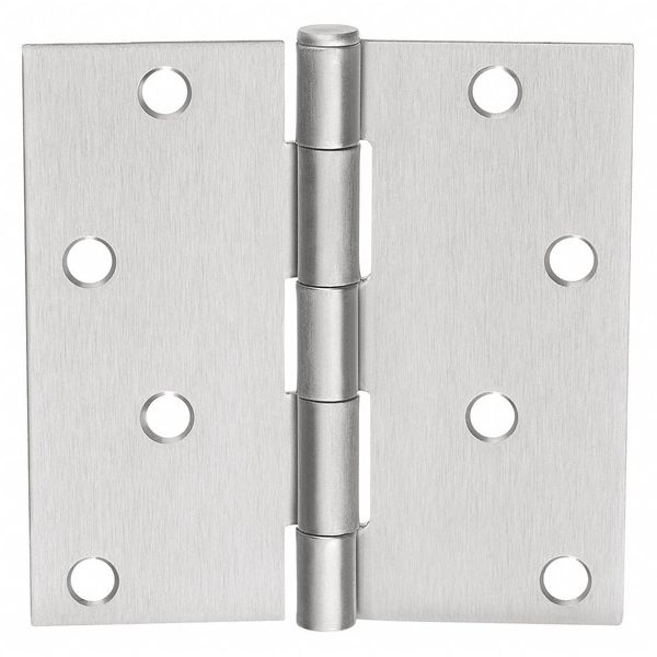 Mckinney 3 1/2 in W x Satin Chrome Five Knuckle Hinge 55319