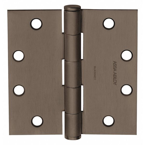 Mckinney 4 in W x Oil Rubbed Bronze Five Knuckle Hinge 55496