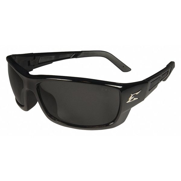 Edge Eyewear Safety Glasses, Smoke Anti-Scratch PM116