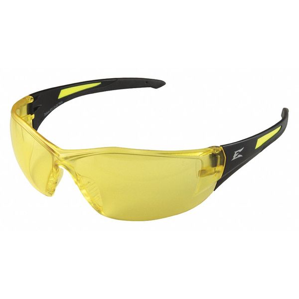 Edge Eyewear Safety Glasses, Yellow Scratch-Resistant SD112-G2