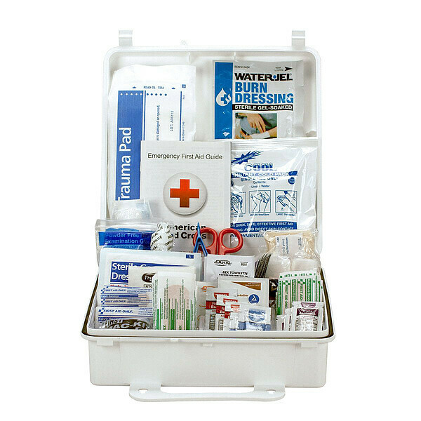 Zoro Select First Aid Kit, Plastic, 50 Person 54773