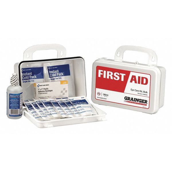 Zoro Select First Aid Kit, Plastic, 1 Person 59468
