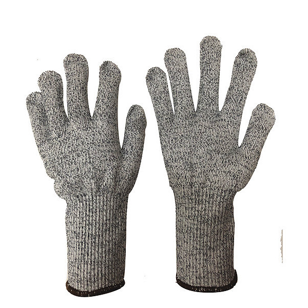 Condor Cut Resistant Gloves, A4 Cut Level, Uncoated, L, 1 PR 49AD99