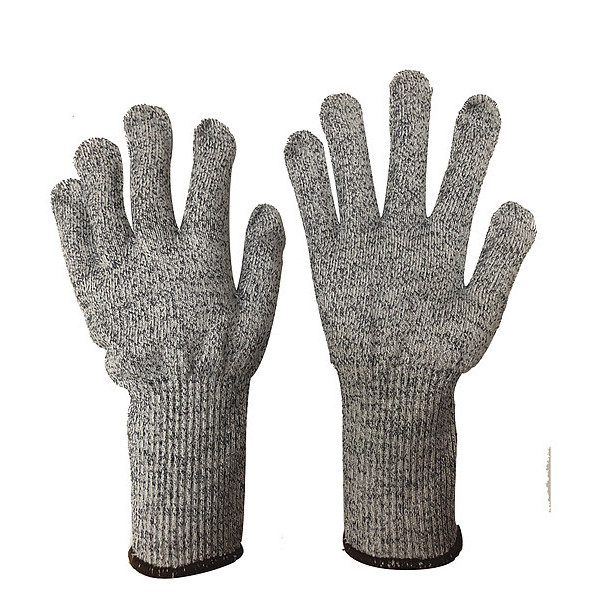 Condor Cut Resistant Gloves, A4 Cut Level, Uncoated, 2XL, 1 PR 49AE02