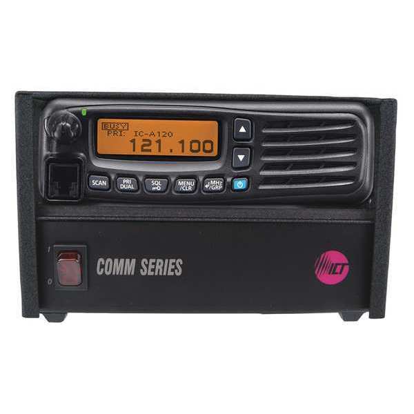 Icom Portable Two Way Radio, VHF, Black A120B 24 USA