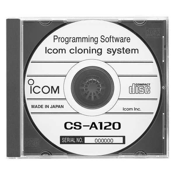 Icom Programming Software, Disc, 5 in. L CSA120