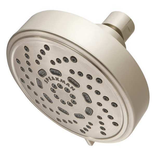 Speakman wall, Shower Head, Brushed Nickel, Wall S-4200-BN-E15