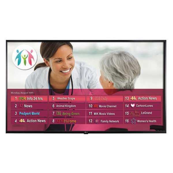 Lg Electronics 43" Healthcare HDTV, LED Flat Screen, 1080p 43UT672M