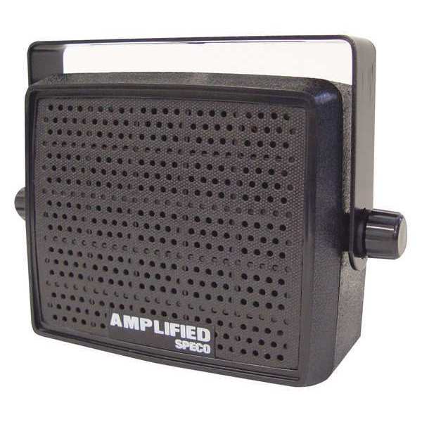 Speco Technologies Extension Speaker, 1.6 lb., Black, 82dB AES4