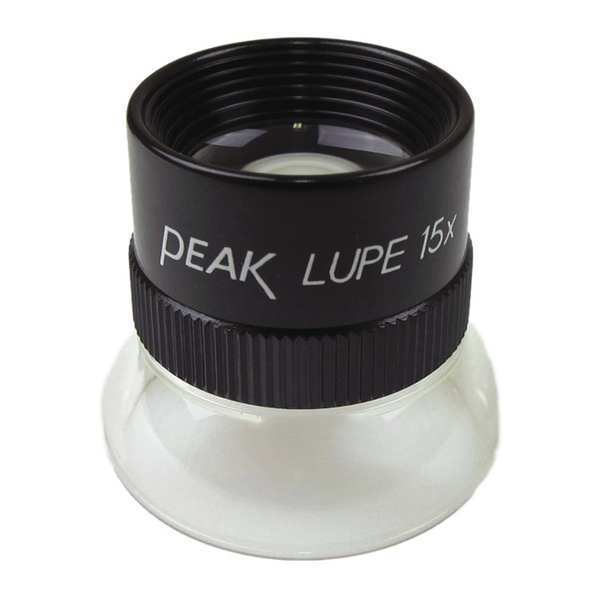 Peak Fixed Focus Loupe, 15X, 19.8mm Lens Dia. TS1962
