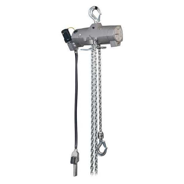 Harrington Air Chain Hoist, Pendant, 1000 lb., 15 ft. TCW500P-15