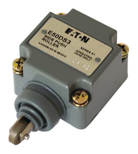 Eaton Cutler-Hammer Limit Switch Head, Push Rllr Plunger, Side E50DS3