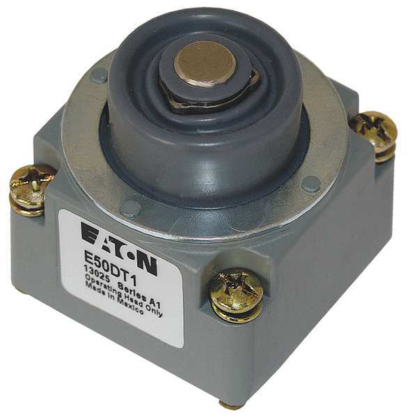 Eaton Cutler-Hammer Limit Switch Head, Push Button Plungr, Top E50DT1