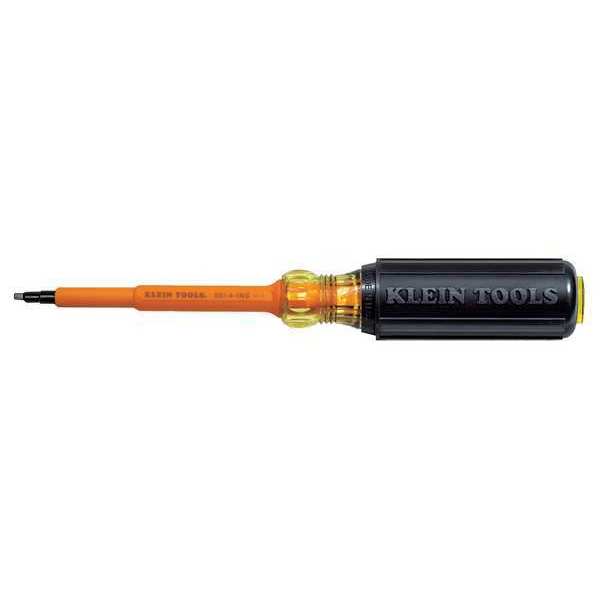 Klein Tools Insulated Square Screwdriver #1 Round 661-4-INS