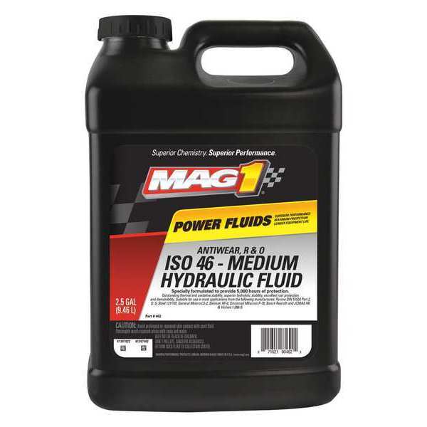 Mag 1 3 gal Jug, Hydraulic Oil, 46 ISO Viscosity, 20W SAE MAG00462