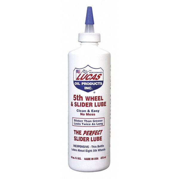 Lucas Oil 16 oz Fifth Wheel Lube Tube Black 10030