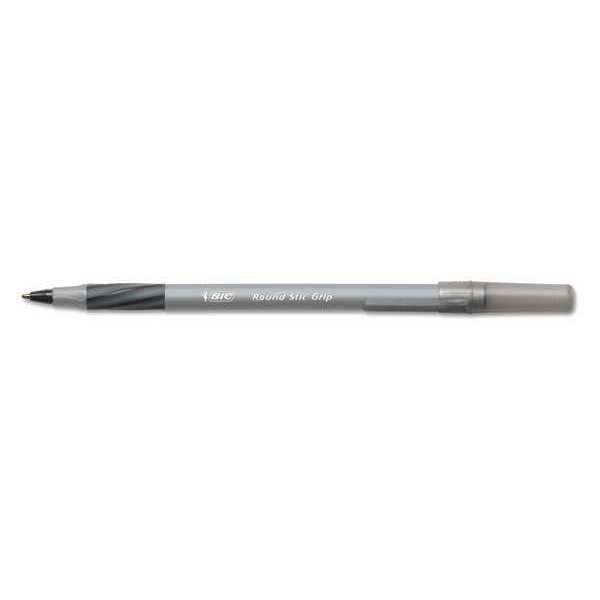 Bic Ballpoint Pen, 1.2mm Point, Black Ink, PK36 BICGSMG361BK