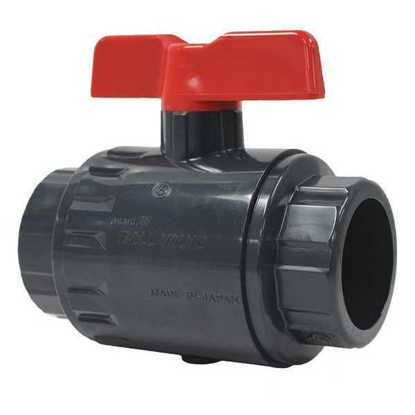 Asahi 3/8" Thread PVC Ball Valve 2-Way 161071003