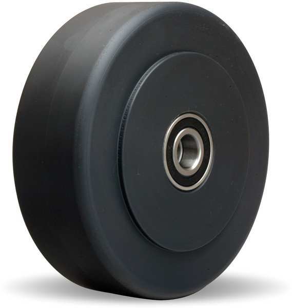 Zoro Select Caster Wheel, Nylon, 6 in., 2300 lb. W-620-NYB-1/2