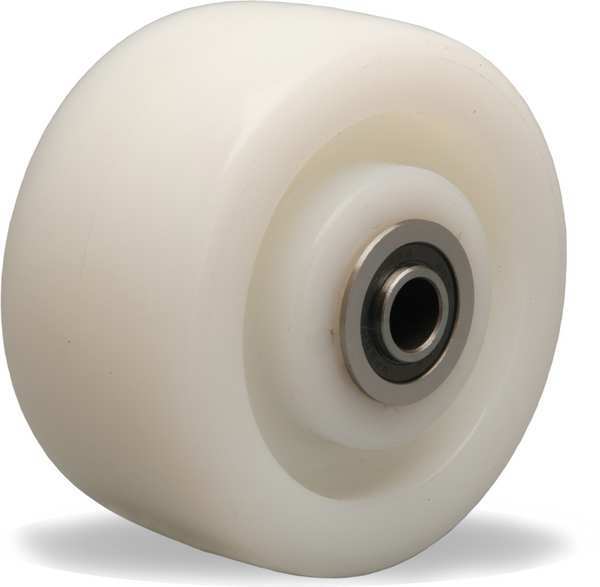 Zoro Select Caster Wheel, Nylon, 4 in., 800 lb. W-420-WNB-1/2