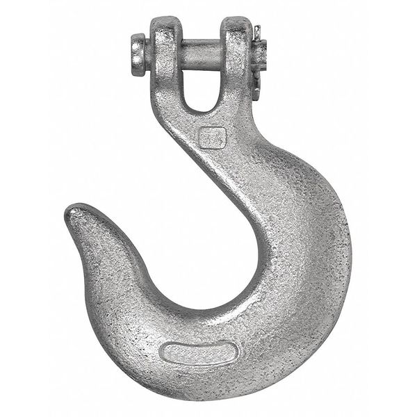 Campbell Chain & Fittings 1/4" Clevis Slip Hook, Grade 43, Zinc Plated T9401424