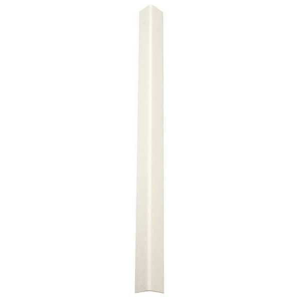 Pawling Corner Guard, Textured, Linen White, 90 Deg., 3/4"W X 48"H CGT-34-4-301