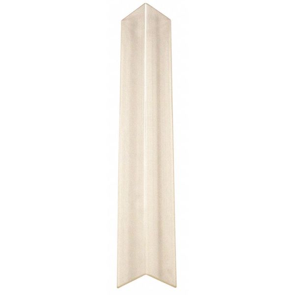 Pawling Corner Guard, Smooth, Clear, 90 Deg., 3/4"W X 48"H CG-16-4-132