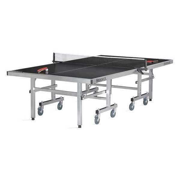 Brunswick Billiards Table Tennis Table, Black, Steel 51871150001