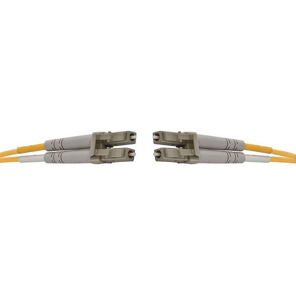 Hubbell Premise Wiring Fiber Optic Patch Cord, Yellow, 16.40 ft. DFPCLCLCS5SM