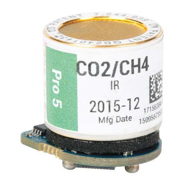 Industrial Scientific Small Replacement Sensor, CO2, CH4 17155304-V