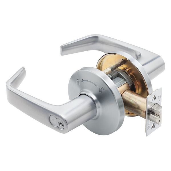 Best Lever Lockset, Mechanical, Intruder, Grd. 1 9K37IN15DS3626