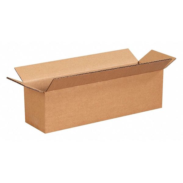 Partners Brand Long Corrugated Boxes, 14" x 4" x 4", Kraft, 25/Bundle 1444