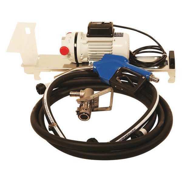 Liquidynamics Electric Operated Drum Pump, 115VAC, 8 Max. Flow Rate , 1/10 HP, Polypropylene, 3/4" Inlet DT15H20XAPXXRSV