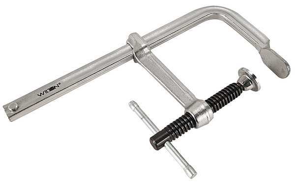Wilton 18 in Bar Clamp, Steel Handle and 4 in Throat Depth 660S-18